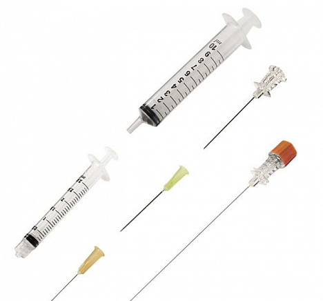 Комплекты для спинальной анестезии (блокады) со стандартной иглой